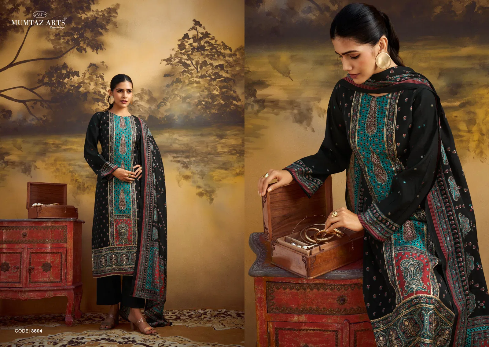 Nayaab Vol 5 By Mumtaz Viscose Muslin Printed Dress Material Orders In India